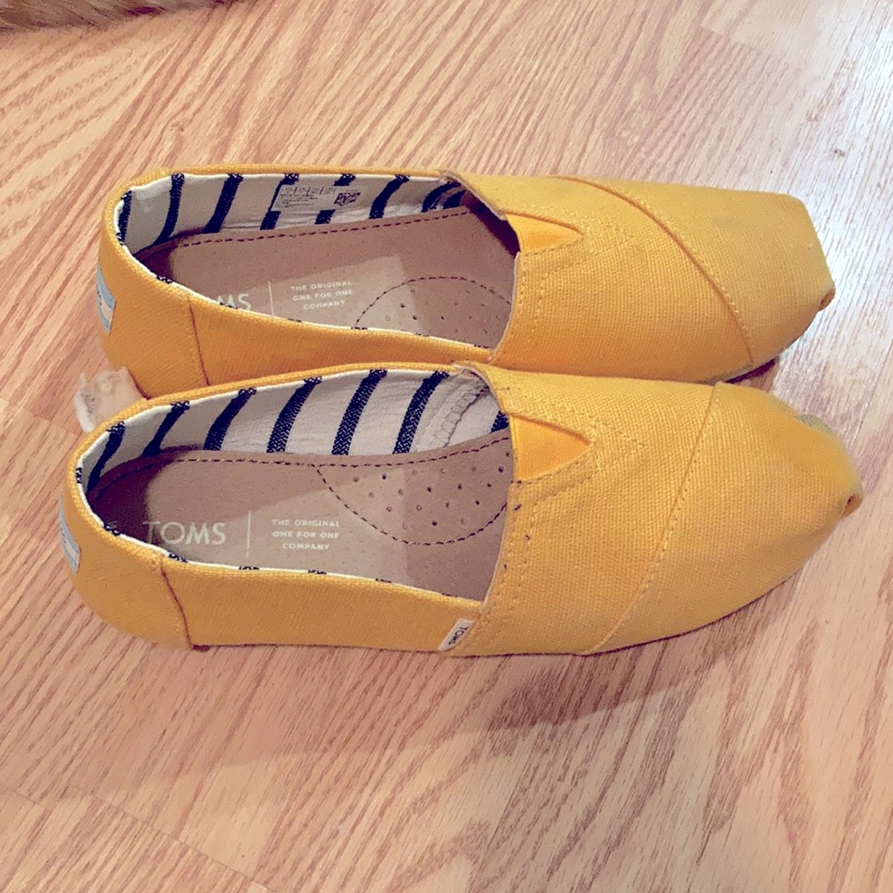 Tom’s slip ons W9